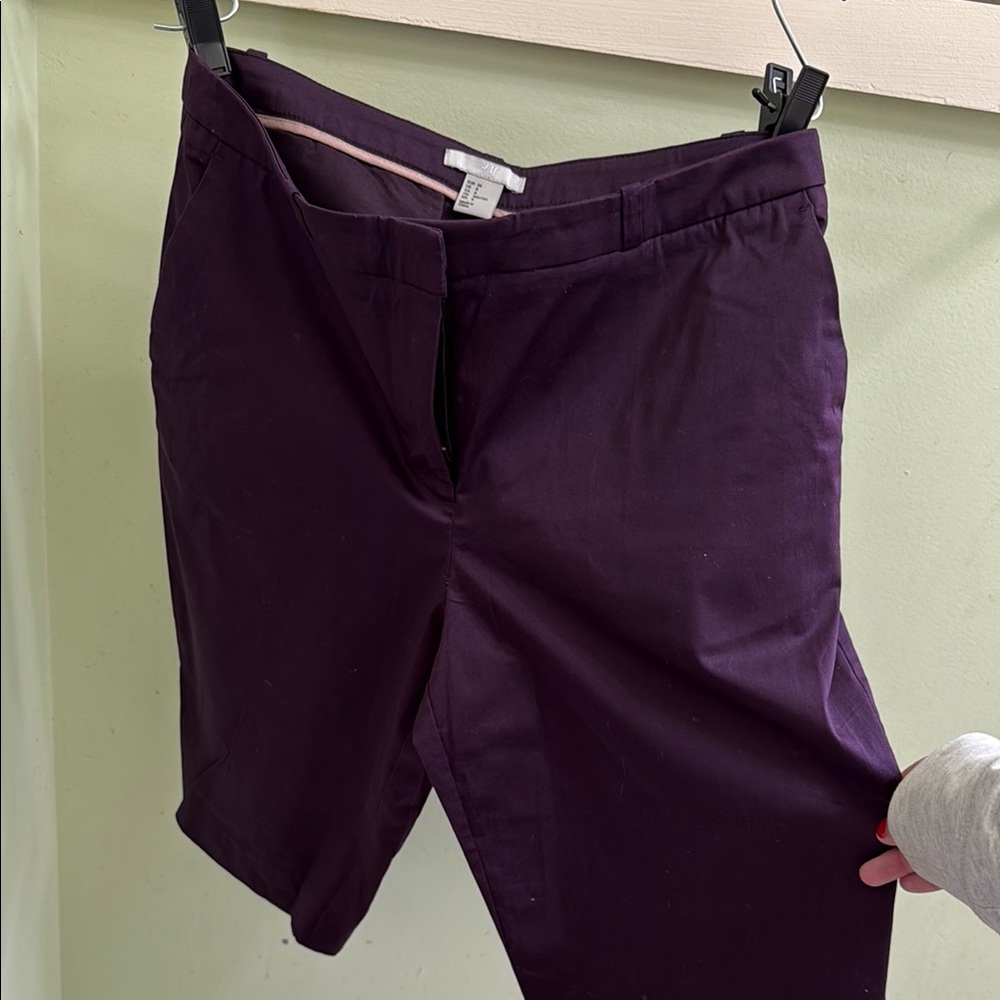 H&M Deep Purple Women's Bermudas